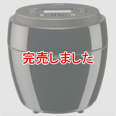 三菱電機 MITSUBISHI ELECTRIC IHジャー炊飯器 5.5合炊き 本炭釜 紬 黒 ...